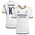 Luka Modric Los Merengues adidas 2023/24 Home Replica Jersey - White/Navy