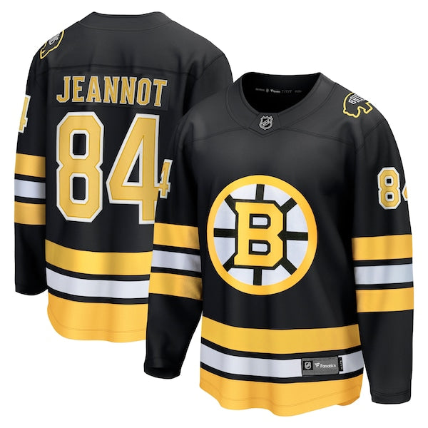 Tanner Jeannot Boston Bruins  Home Breakaway Player Jersey - Black