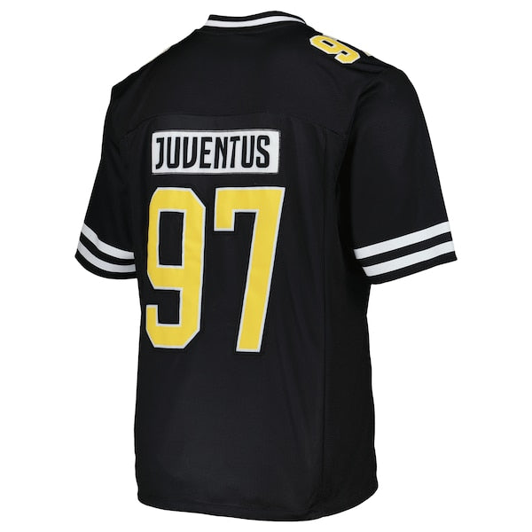 Juventus  Collegiate American Football Foundation Fashion Jersey - Black