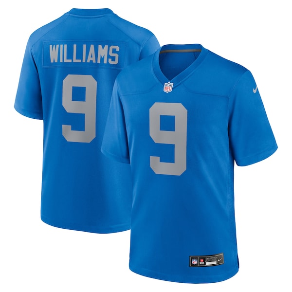 Jameson Williams Detroit Lions Nike Alternate Game Jersey -  Blue