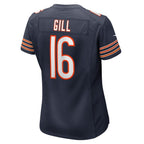 Trenton Gill Chicago Bears Nike Women's Game Player Jersey - Navy