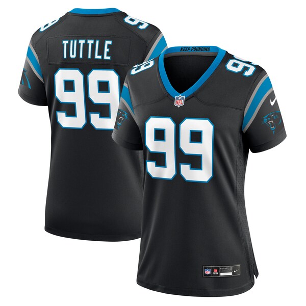 Shy Tuttle Carolina Panthers Nike Women's  Game Jersey -  Black