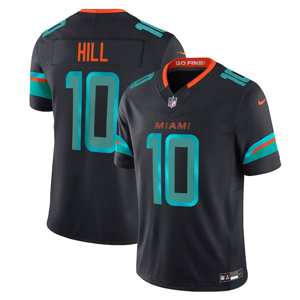 Tyreek Hill Miami Dolphins Nike 2025 Rivalries Collection Limited Jersey - Pitch Blue