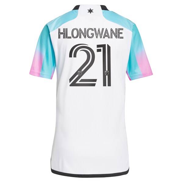 Bongokuhle Hlongwane Minnesota United FC adidas 2024 The Northern Lights Kit Replica Jersey - White