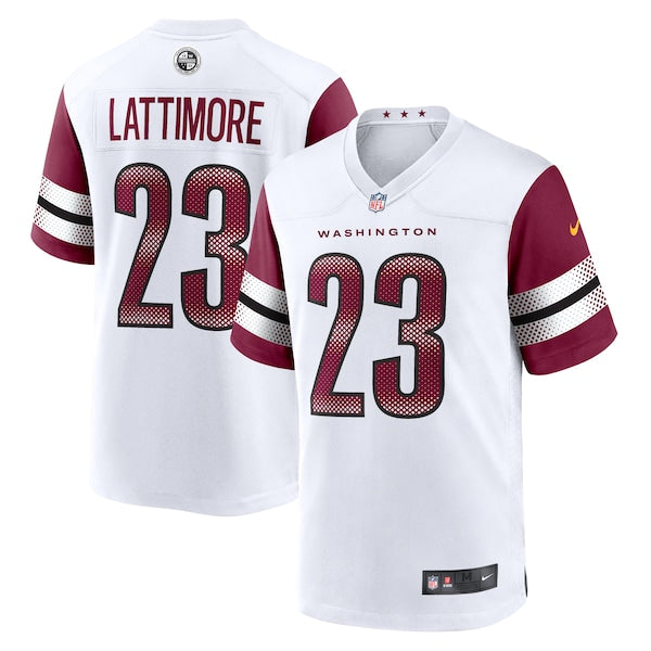 Marshon Lattimore Washington Commanders Nike  Game Jersey -  White/Burgundy