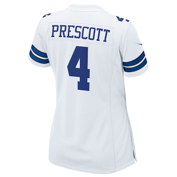 Dak Prescott Dallas Cowboys Nike Women's Team Game Jersey - White/Navy