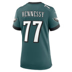 Matt Hennessy Philadelphia Eagles Nike Women's  Game Jersey - Midnight Green