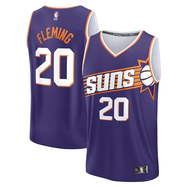 Rasheer Fleming Phoenix Suns  Youth Fast Break Replica Jersey - Purple - Icon Edition