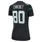 Wayne Chrebet New York Jets Nike Women's Retired Player Jersey - Black