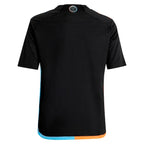 New York City FC adidas Youth 2024 24/7 Kit Replica Jersey – Black