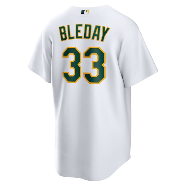JJ Bleday Oakland Athletics Nike Home Replica Jersey - White/Kelly Green