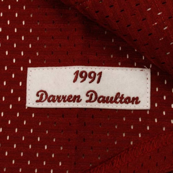 Darren Daulton Philadelphia Phillies Cooperstown Mesh Batting Practice Jersey - Red