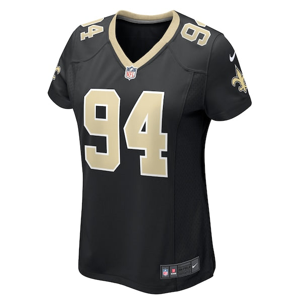 Cameron Jordan New Orleans Saints Nike Women's Team Game Jersey -  Black/White