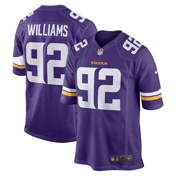 Jonah Williams Minnesota Vikings Nike Team Game Jersey -  Purple