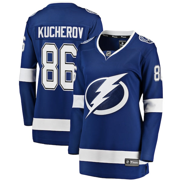 Nikita Kucherov Tampa Bay Lightning  Women's Breakaway Player Jersey - Blue