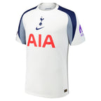 Tottenham Hotspur Nike 2025/26 Home Authentic Custom Jersey - White/Yellow