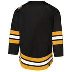Boston Bruins Preschool Home Replica Jersey - Black