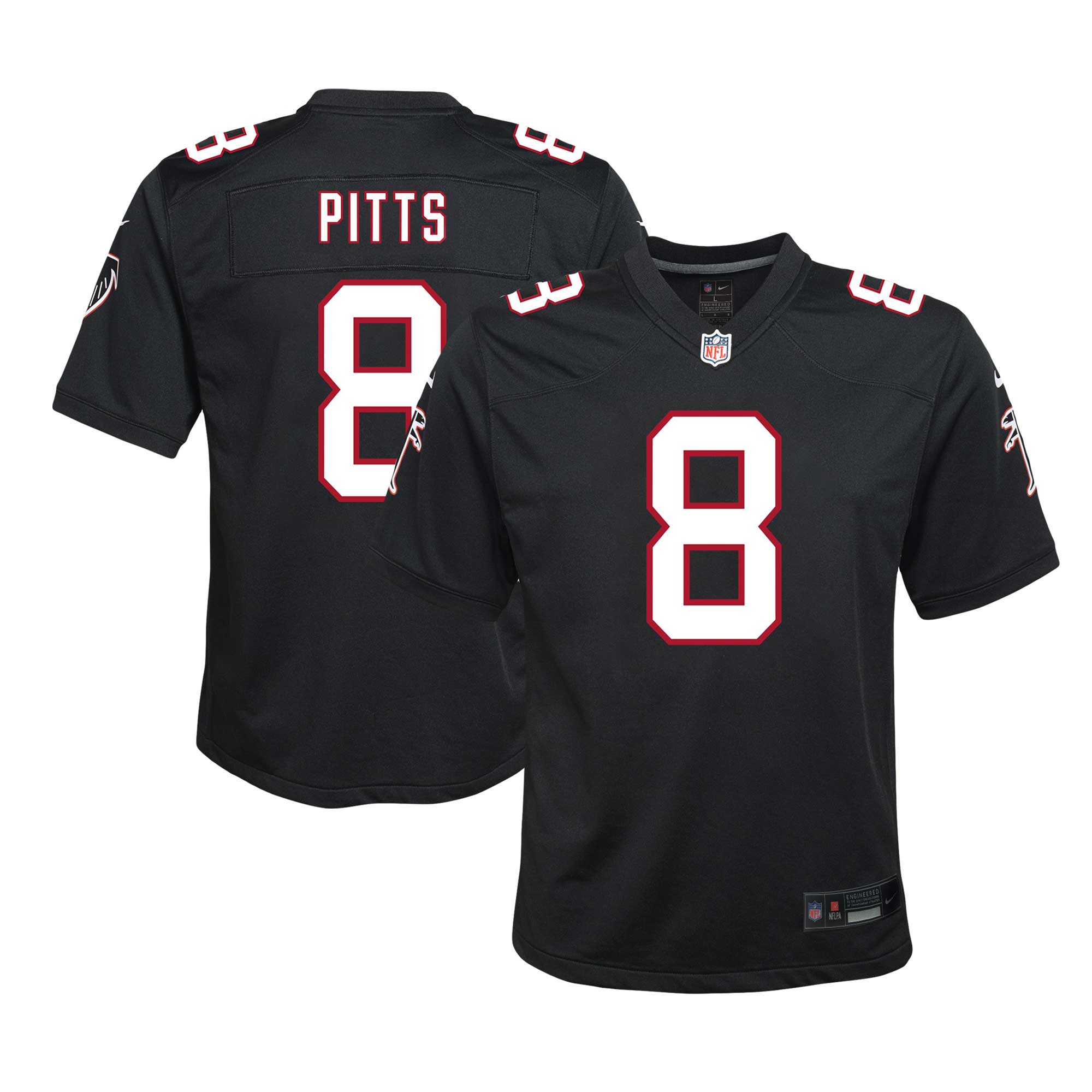 Kyle Pitts Atlanta Falcons Nike Youth Game Jersey - Red/Black