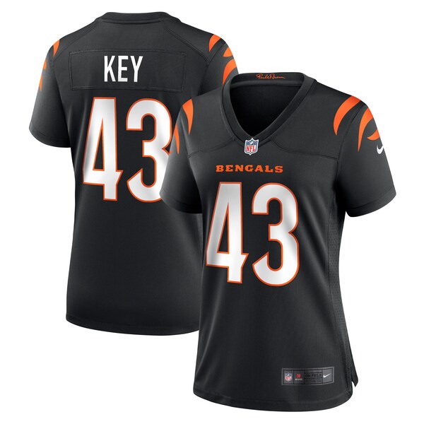 Jaylen Key Cincinnati Bengals Nike Women's Team Game Jersey -  Black