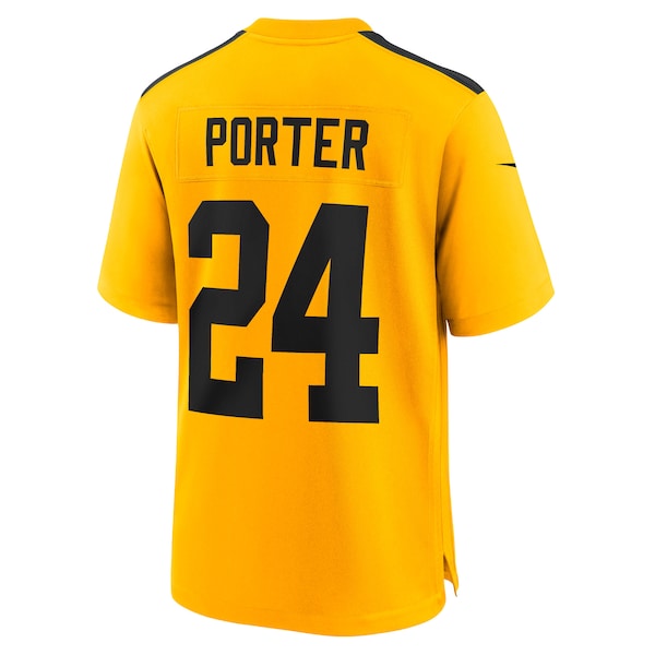Joey Porter Jr. Pittsburgh Steelers Nike Youth Alternate 1933 Throwback Game Jersey - Gold