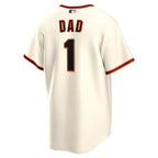San Francisco Giants Nike #1 Dad Home Replica Jersey - White