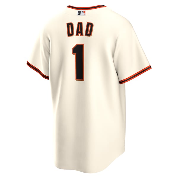 San Francisco Giants Nike #1 Dad Home Replica Jersey - White