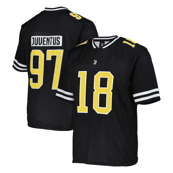 Juventus  Collegiate American Football Foundation Fashion Jersey - Black