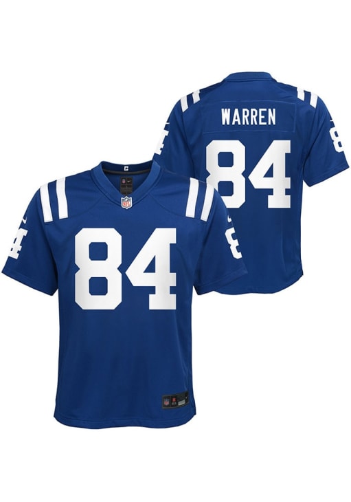 Tyler Warren Indianapolis Colts Nike Youth Game Jersey - Royal