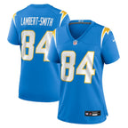 KeAndre Lambert-Smith Los Angeles Chargers Nike Women's Team Game Jersey -  Powder Blue