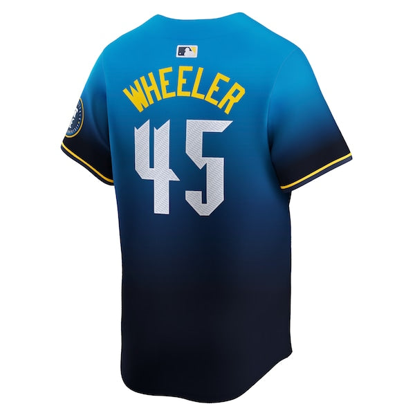 Zack Wheeler Philadelphia Phillies Nike 2024 City Connect Limited Player Jersey - Blue