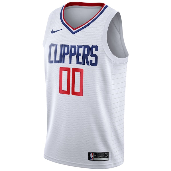 LA Clippers Nike 2020/21 Swingman Custom Jersey - Association Edition - White