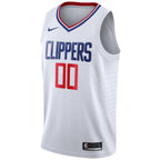 LA Clippers Nike 2020/21 Swingman Custom Jersey - Association Edition - White