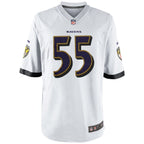Youth Baltimore Ravens Terrell Suggs Nike White Game Jersey