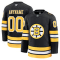 Boston Bruins  Home Premium Custom Jersey - Black/White