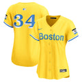 David Ortiz Boston Red Sox Nike Women's City Connect Retired Player Jersey - Gold