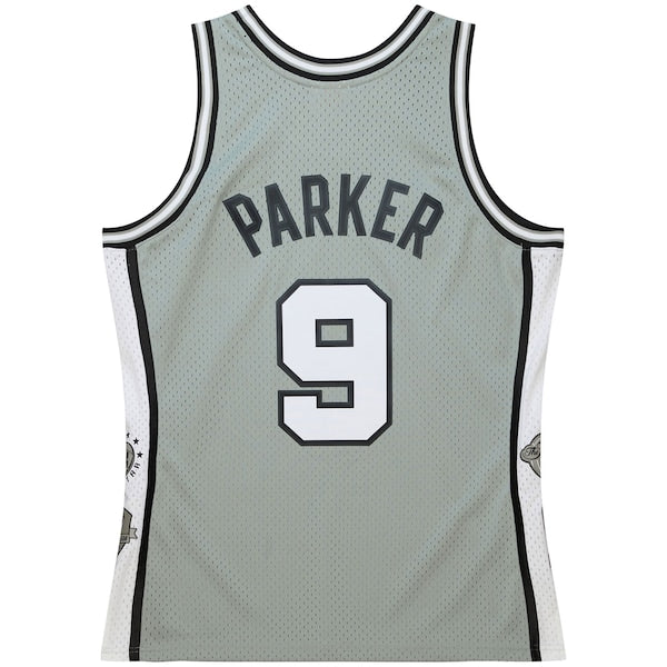 Tony Parker San Antonio Spurs Unisex Hall of Fame Class of 2023 Throwback Swingman Jersey - Gray
