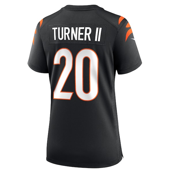 DJ Turner Cincinnati Bengals Nike Women's Team Game Jersey -  Black