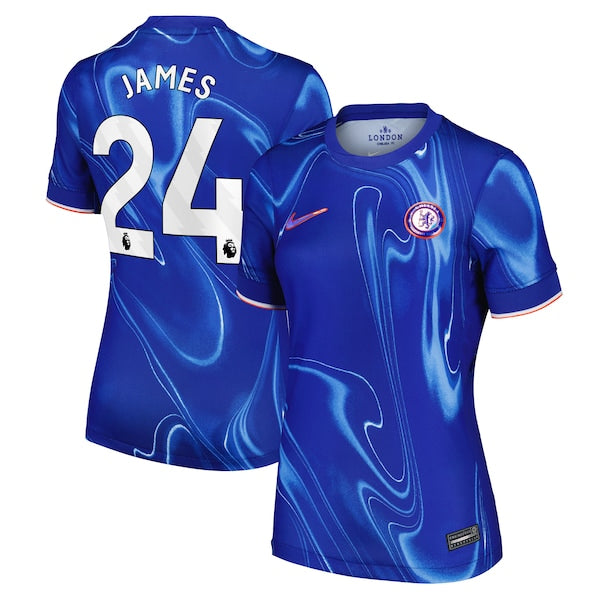 Reece James Chelsea Nike Women's 2024/25 Home Replica Player Jersey - Blue
