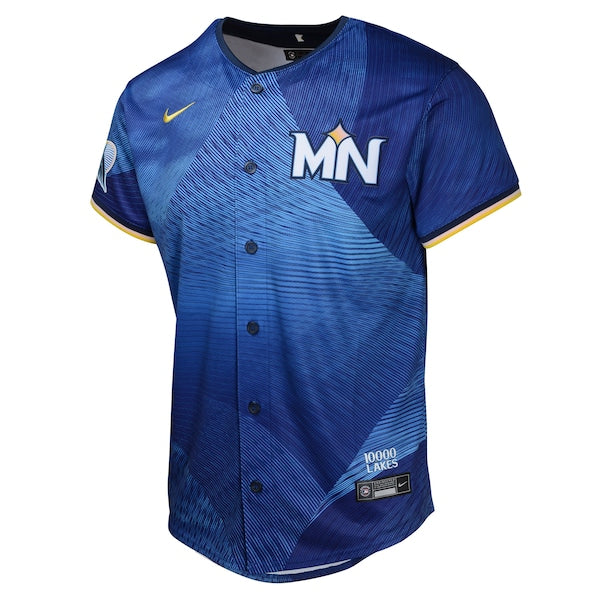 Carlos Correa Minnesota Twins Nike Youth 2024 City Connect Limited Jersey - Royal