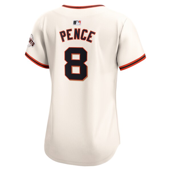 Hunter Pence San Francisco Giants Nike Women's  Home Limited Player Jersey - Cream