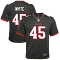 Devin White Tampa Bay Buccaneers Nike Youth Game Jersey - Pewter/Orange/Red