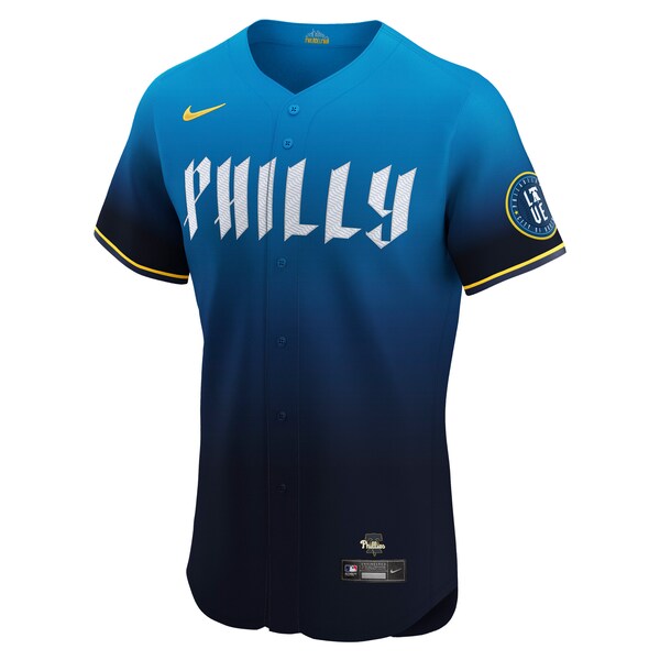 Trea Turner Philadelphia Phillies Nike City Connect Elite Jersey - Navy