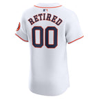 Houston Astros Nike Home Elite Pick-A-Player Retired Roster Jersey - White