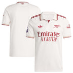 Arsenal adidas 2025/26 Third Authentic Jersey - White/Red/Blue