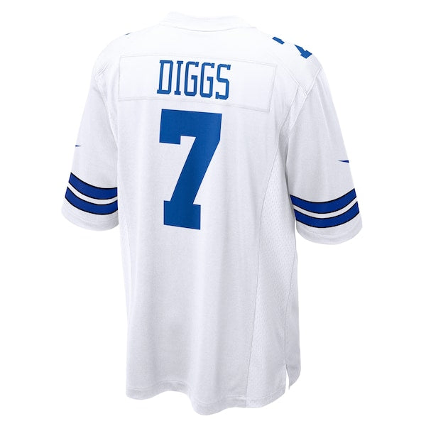 Trevon Diggs Dallas Cowboys Nike Game Jersey - White/Navy