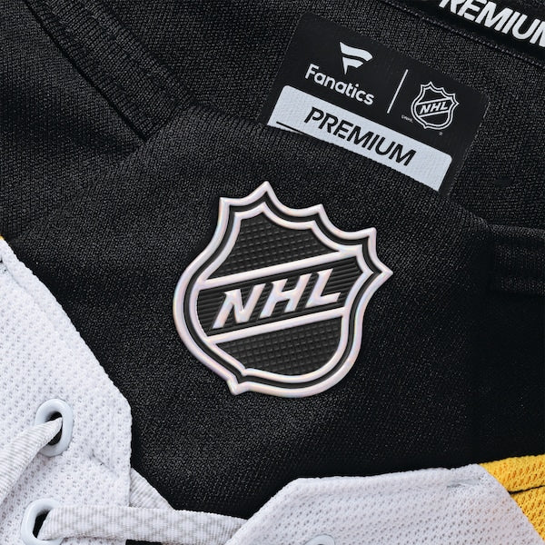 Boston Bruins  Away Premium Custom Jersey - White/Black