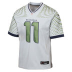 Jaxon Smith-Njigba Seattle Seahawks Nike Youth 2025 Rivalries Collection Game Jersey - Wolf Gray