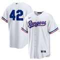 Texas Rangers Nike Home  2025 Jackie Robinson Day Replica Jersey - White