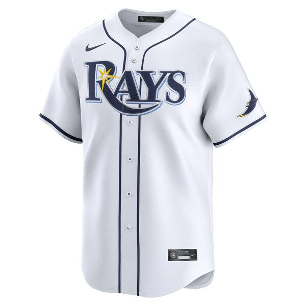 Tampa Bay Rays Nike Home Limited Custom Jersey - White