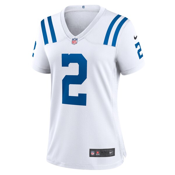 Carson Wentz Indianapolis Colts Nike Women's Game Jersey - White/Royal